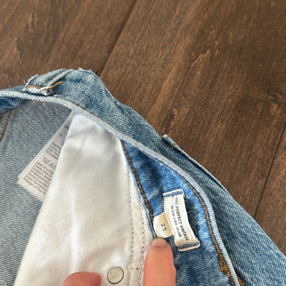 Madewell the perfect vintage wide leg in Harding Wash - Picture 5 of 12